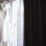 White David's Bridal Sweetheart Strapless Wedding Dress