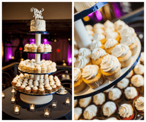 Wedding Cake Cupcake Tower