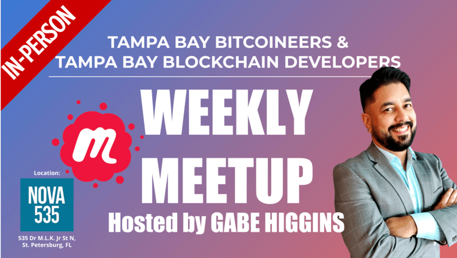 Tampa Bay Bitcoin Meetup at NOVA 535