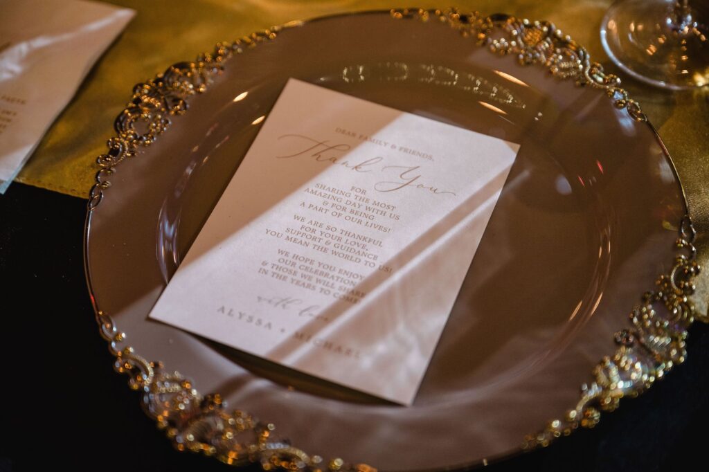 1920s Great Gatsby Inspired Wedding Reception Decor