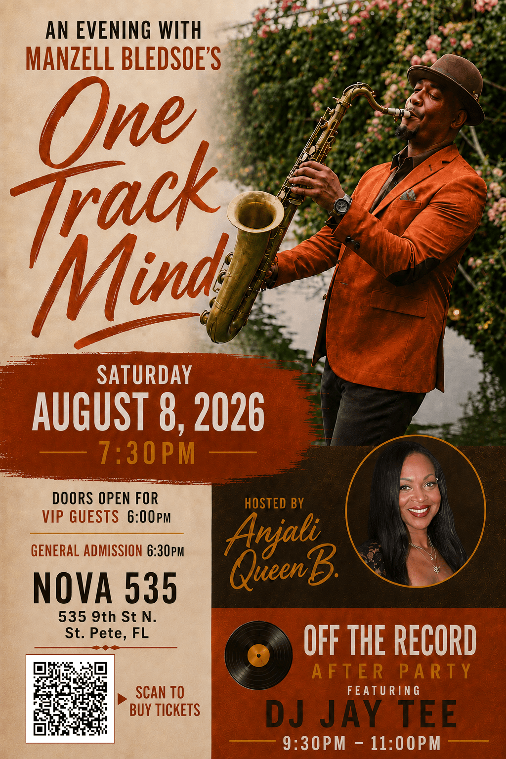 Manzell Bledsoe One Track Mind