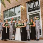 2021 Taryn and Justin Black White and Grey Courtyard Wedding at St. Pete venue NOVA 535
