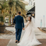 2021 Katie and Matt Blue White and Green Wedding at historic St. Pete, Florida venue NOVA 535