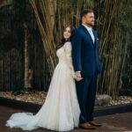 2021 Katie and Matt Blue White and Green Wedding at historic St. Pete, Florida venue NOVA 535