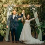 2021 Katie and Matt Blue White and Green Wedding at historic St. Pete, Florida venue NOVA 535