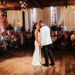 2021 Jennifer and Todd Green and White Wedding Reception - Ashley Izquierdo Photo