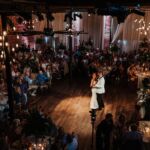 2021 Jennifer and Todd Green and White Wedding Reception - Ashley Izquierdo Photo