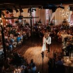 2021 Jennifer and Todd Green and White Wedding Reception - Ashley Izquierdo Photo