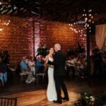 2021 Jennifer and Todd Green and White Wedding Reception - Ashley Izquierdo Photo