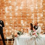 2021 Jennifer and Todd Green and White Wedding Reception - Ashley Izquierdo Photo