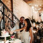 2021 Jennifer and Todd Green and White Wedding Reception - Ashley Izquierdo Photo