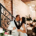 2021 Jennifer and Todd Green and White Wedding Reception - Ashley Izquierdo Photo