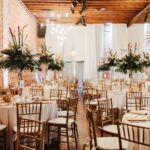 2021 Jennifer and Todd Green and White Wedding Reception - Ashley Izquierdo Photo
