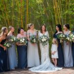 2021 Autumn and Jimi White and Blue Indoor Wedding