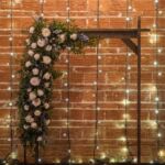 2021 Autumn and Jimi White and Blue Indoor Wedding