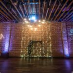 2021 Autumn and Jimi White and Blue Indoor Wedding