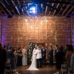 2021 Autumn and Jimi White and Blue Indoor Wedding