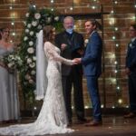 2021 Autumn and Jimi White and Blue Indoor Wedding