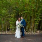 2021 Autumn and Jimi White and Blue Indoor Wedding