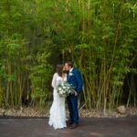 2021 Autumn and Jimi White and Blue Indoor Wedding