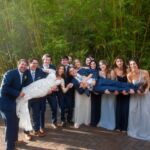 2021 Autumn and Jimi White and Blue Indoor Wedding