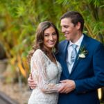 2021 Autumn and Jimi White and Blue Indoor Wedding