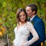 2021 Autumn and Jimi White and Blue Indoor Wedding