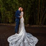 2021 Autumn and Jimi White and Blue Indoor Wedding