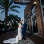 2021 Autumn and Jimi White and Blue Indoor Wedding