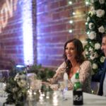 2021 Autumn and Jimi White and Blue Indoor Wedding