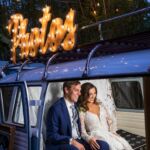2021 Autumn and Jimi White and Blue Indoor Wedding