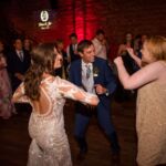 2021 Autumn and Jimi White and Blue Indoor Wedding