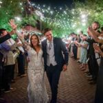 2021 Autumn and Jimi White and Blue Indoor Wedding