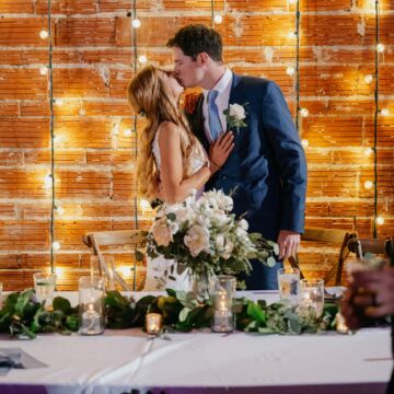 2022 Abigail and Jimmy Green and White Wedding