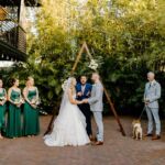 2022 Jennifer and Jagger Emerald and Black Wedding Ceremony and Reception