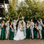 2022 Jennifer and Jagger Emerald and Black Wedding Ceremony and Reception