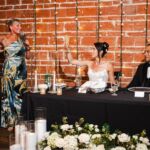 2025 Becky and Maurizio Classic Black and White Wedding Ceremony and Reception