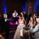 2025 Becky and Maurizio Classic Black and White Wedding Ceremony and Reception