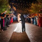 2025 Becky and Maurizio Classic Black and White Wedding Ceremony and Reception