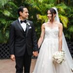 2025 Becky and Maurizio Classic Black and White Wedding Ceremony and Reception