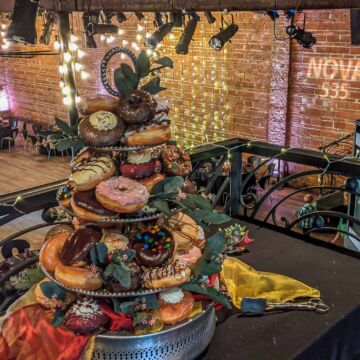 On Saturday, February 22, 2020, we hosted a lovely Courtyard Wedding Sweet Themed Reception at historic downtown St. Pete, Florida venue NOVA 535