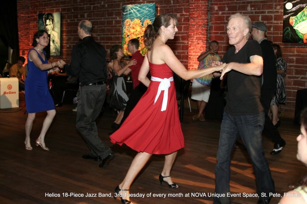 2012 07-17 Jazz Band Swing Dancing Live Entertainment at NOVA Unique Event Space downtown St. Pete